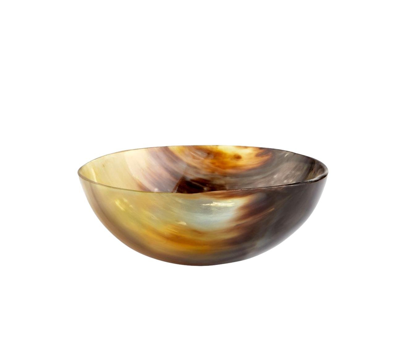 Horn Round Bowl 6dx2.5h - CD10198