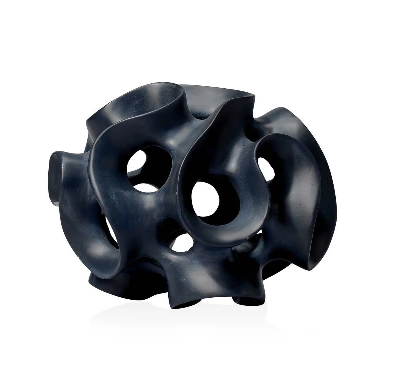 Resin Ribbon Sphere Black 10d - JYRISPBK