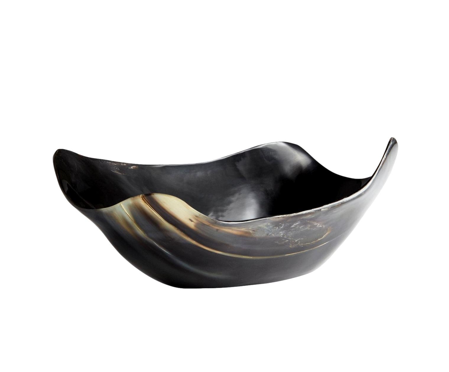 Rectangular Horn Bowl 10x6x3.5h - CD10194