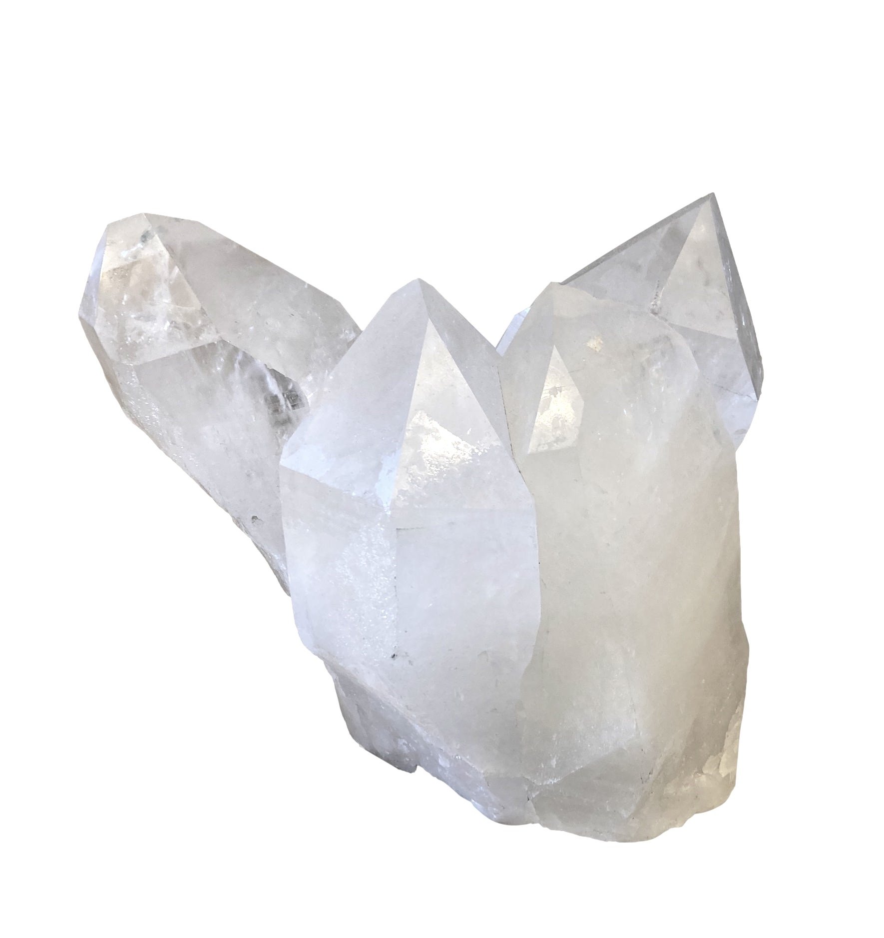 Quartz Crystal Cluster 10x6x9h - FOS657