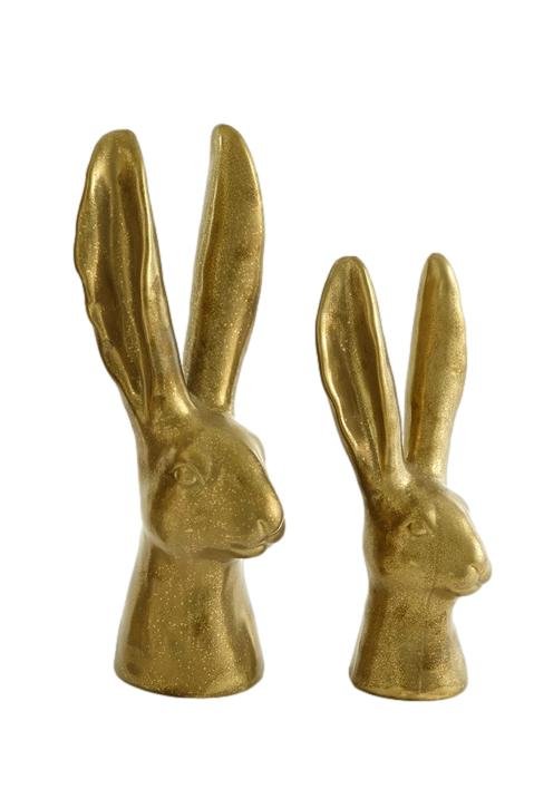 Reactive Rabbit Matte Gold Small - 5x4.5x12.5h -GV8.82576 Medium - 6x6x16h - GV8.82845