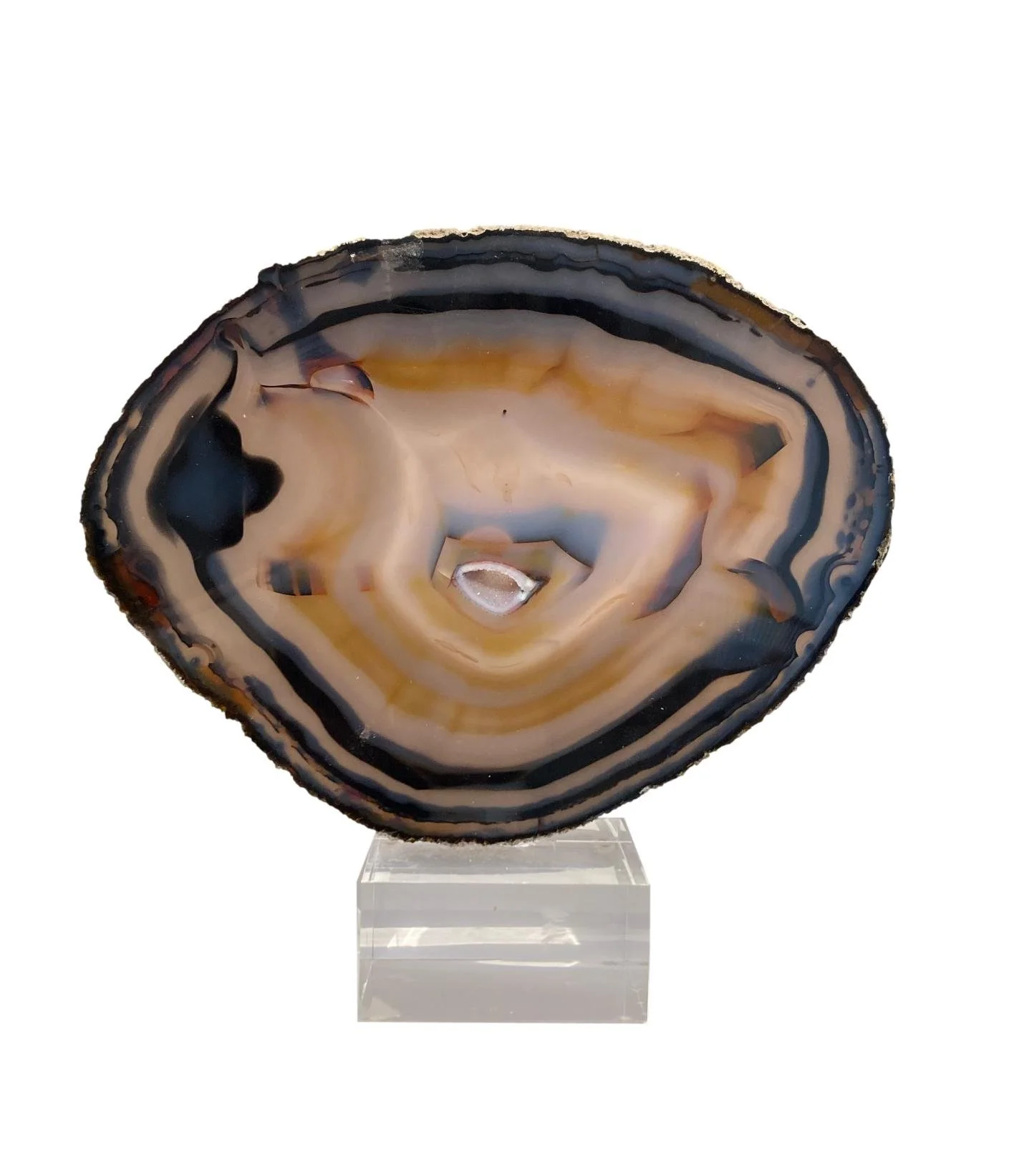 Agate Slice on Acrylic Base VO282.2AA