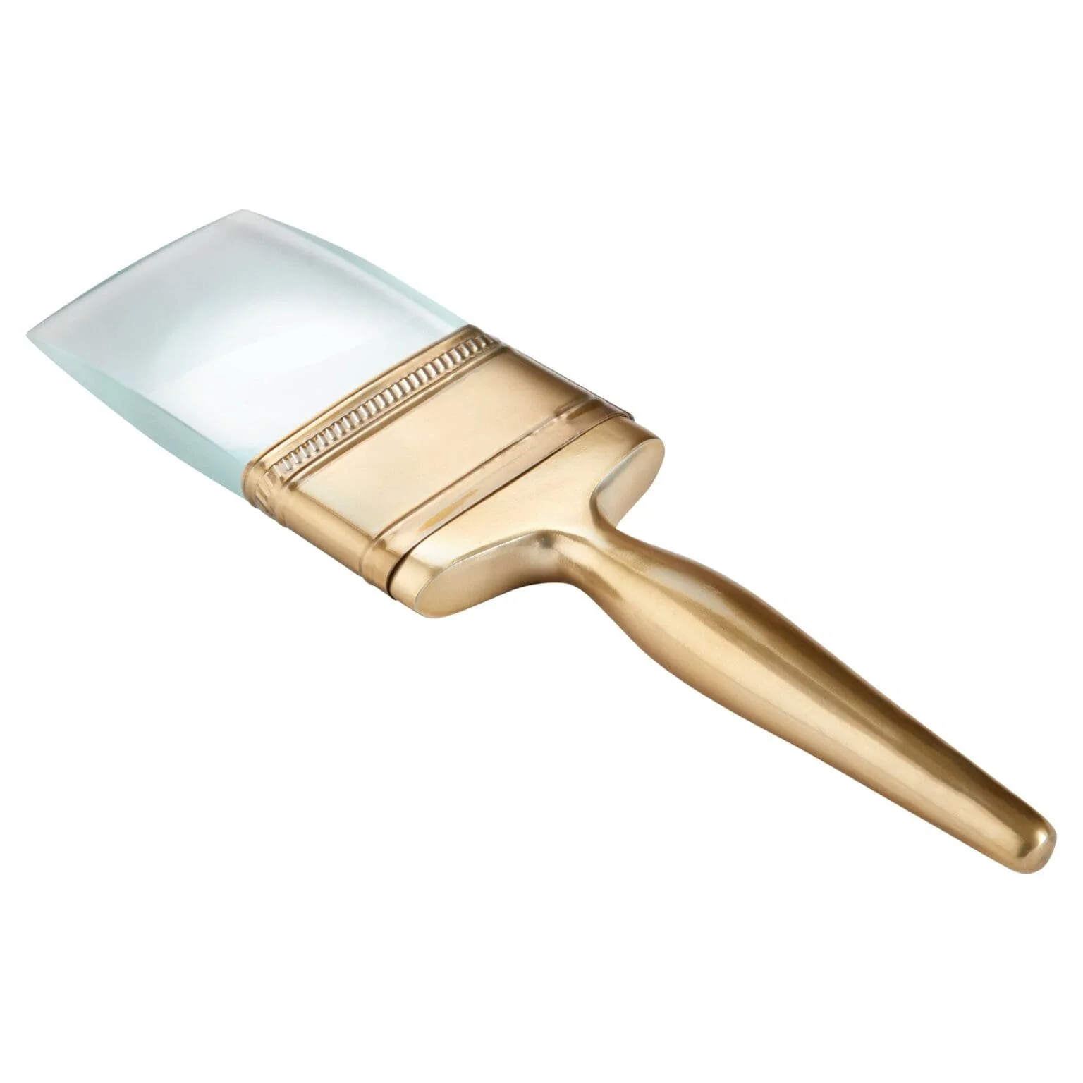  Paint Brush Sculpture Glass and Metal  2.5×10 - CD11168 