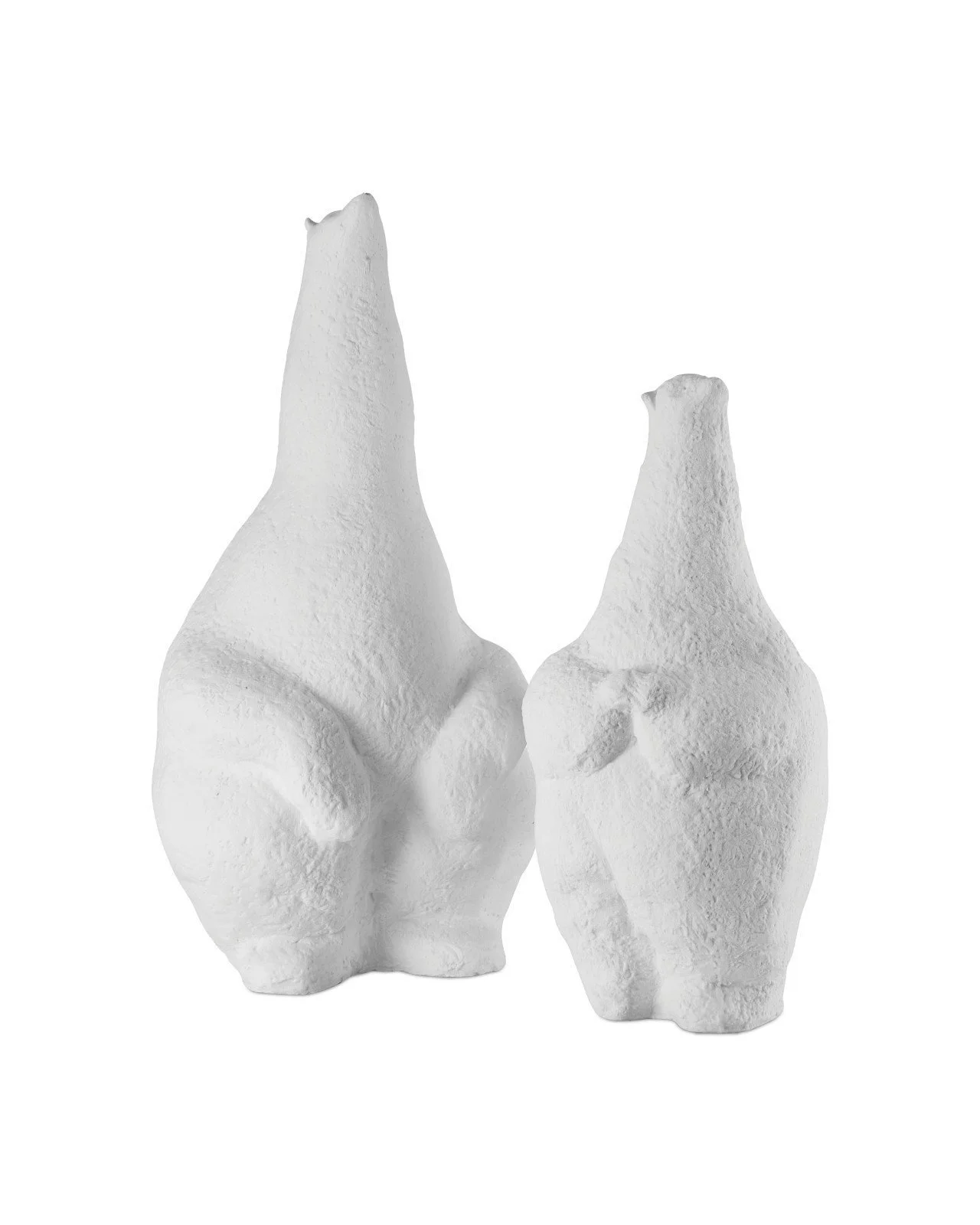  Yarmouth White Bear Sculpture  Small - 8x7.75x17.25h - CC121099  Large - 11.5×10x22h - CC121100 