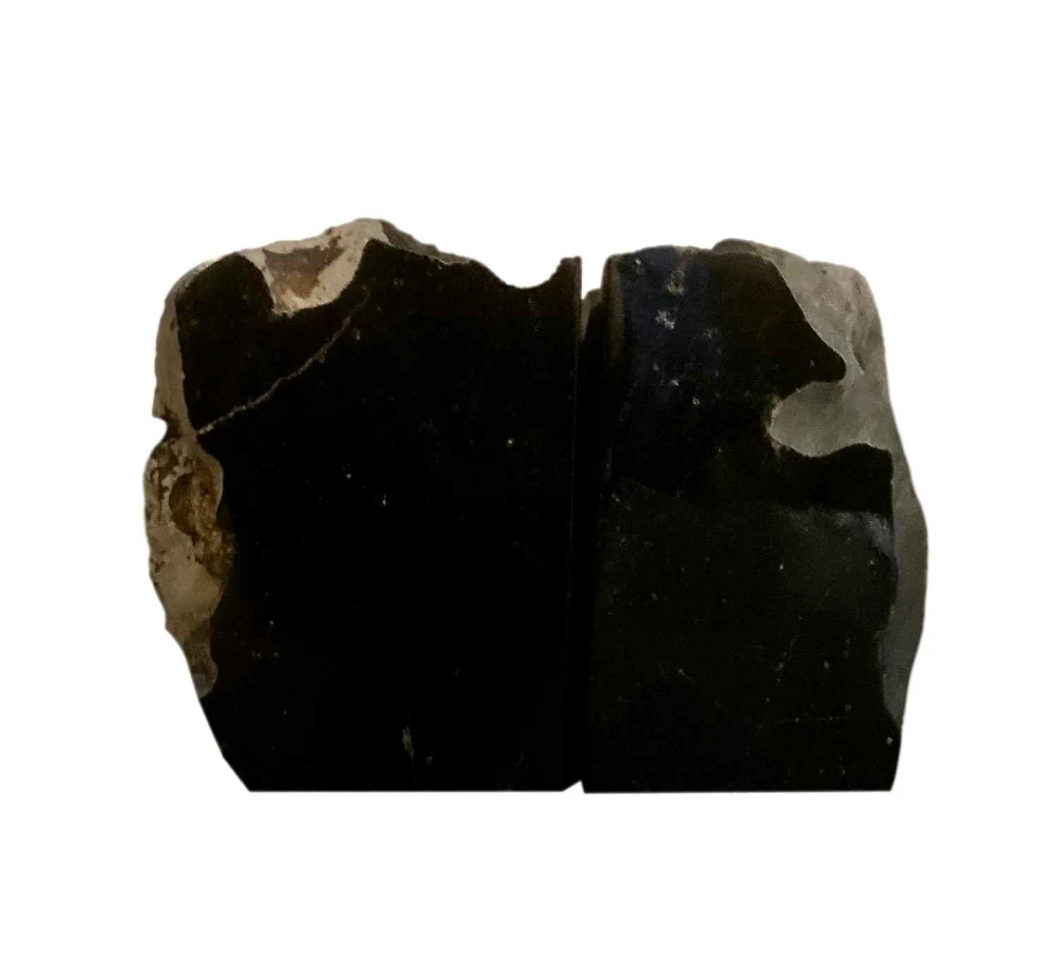  Basalt Bookends  4.5×2.5×6h - MT182 