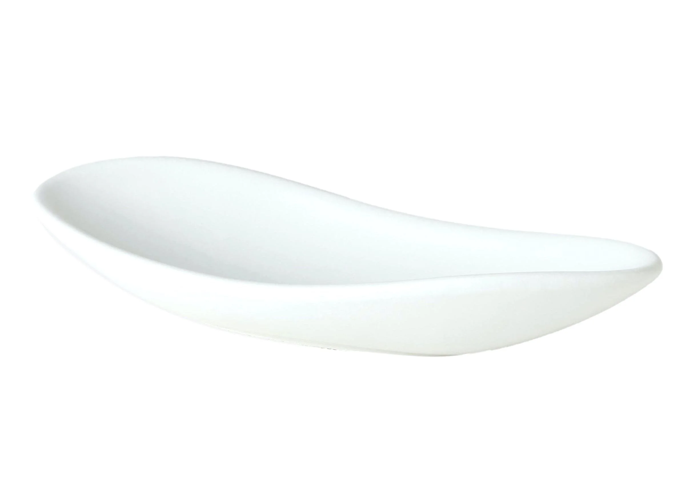  Oblong Platter Bowl-Matte White  31×13×6h - GV110908 