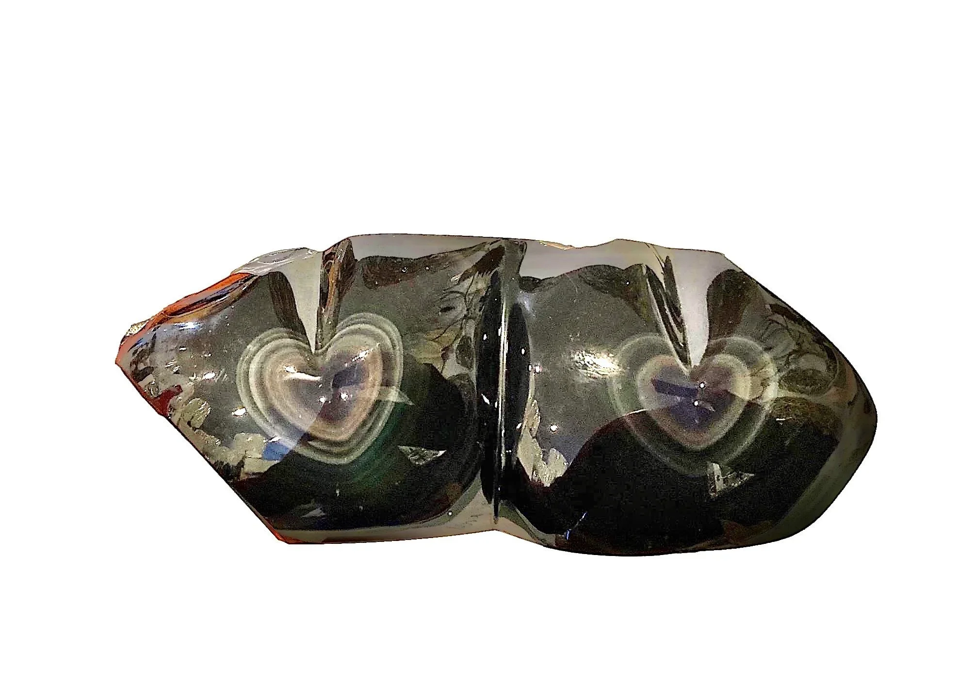 Double Heart Rainbow Obsidian

8x3x4h - FOS409.1