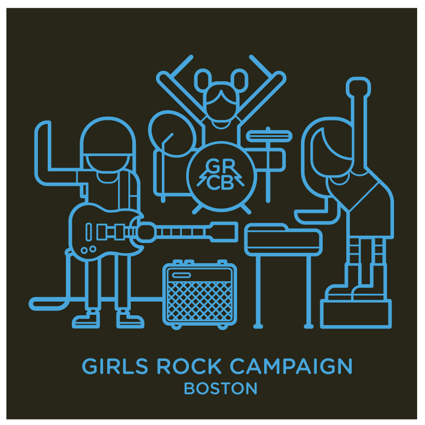 T-shirt | Girls Rock Boston