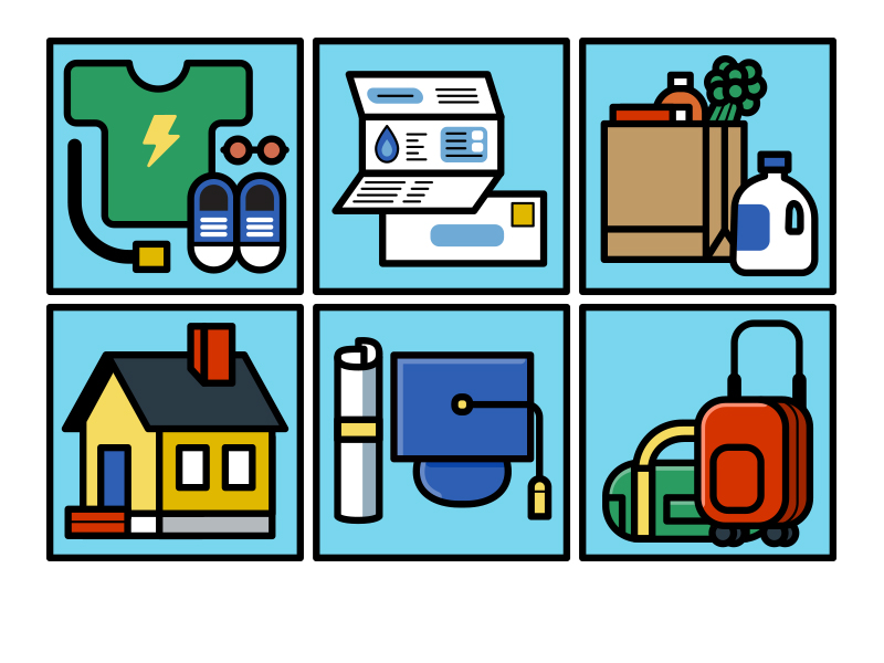 Life Graphics | D2D SavingsQuest Video