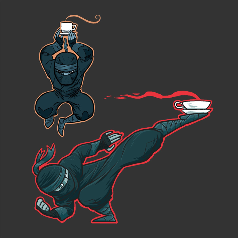 Ninjas | Vintage Tea Works