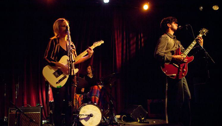 Rocking the Bootleg Theater for a KCRW sponsored show