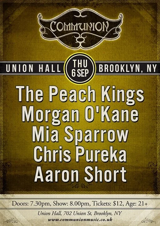 New York City Album Release Shows in September!