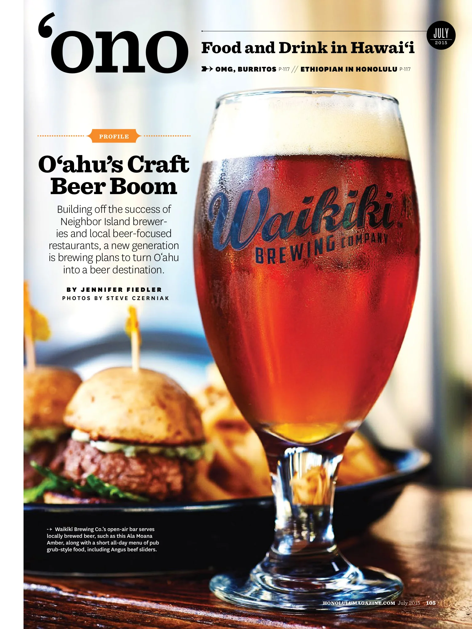 Honolulu Magazine Waikiki Brewing Company © 2013-2017 Steve Czerniak