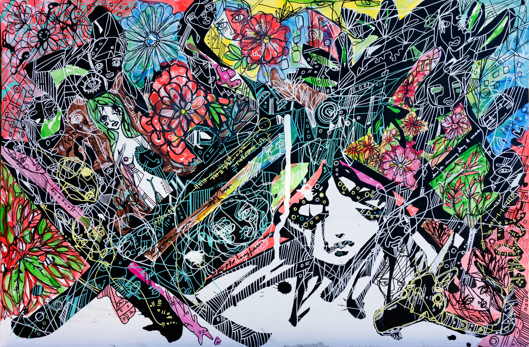 CANYON 04 - 2016 SABET x MIRS - SIGNED LIMITED EDITION GICLEE 48” X 36” - EDITION OF 21