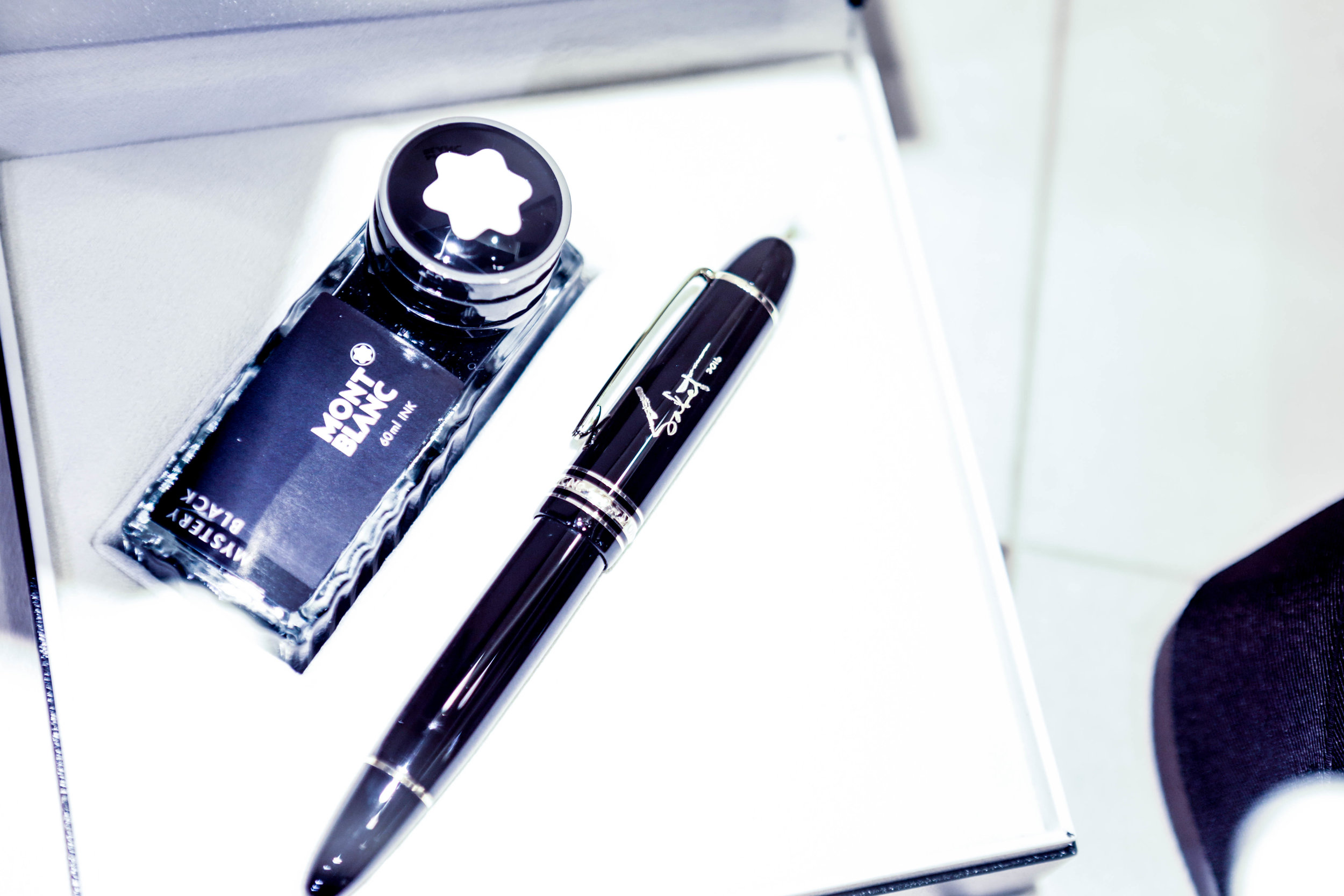 SABET X MONTBLANC WRITING INSTRUMENT