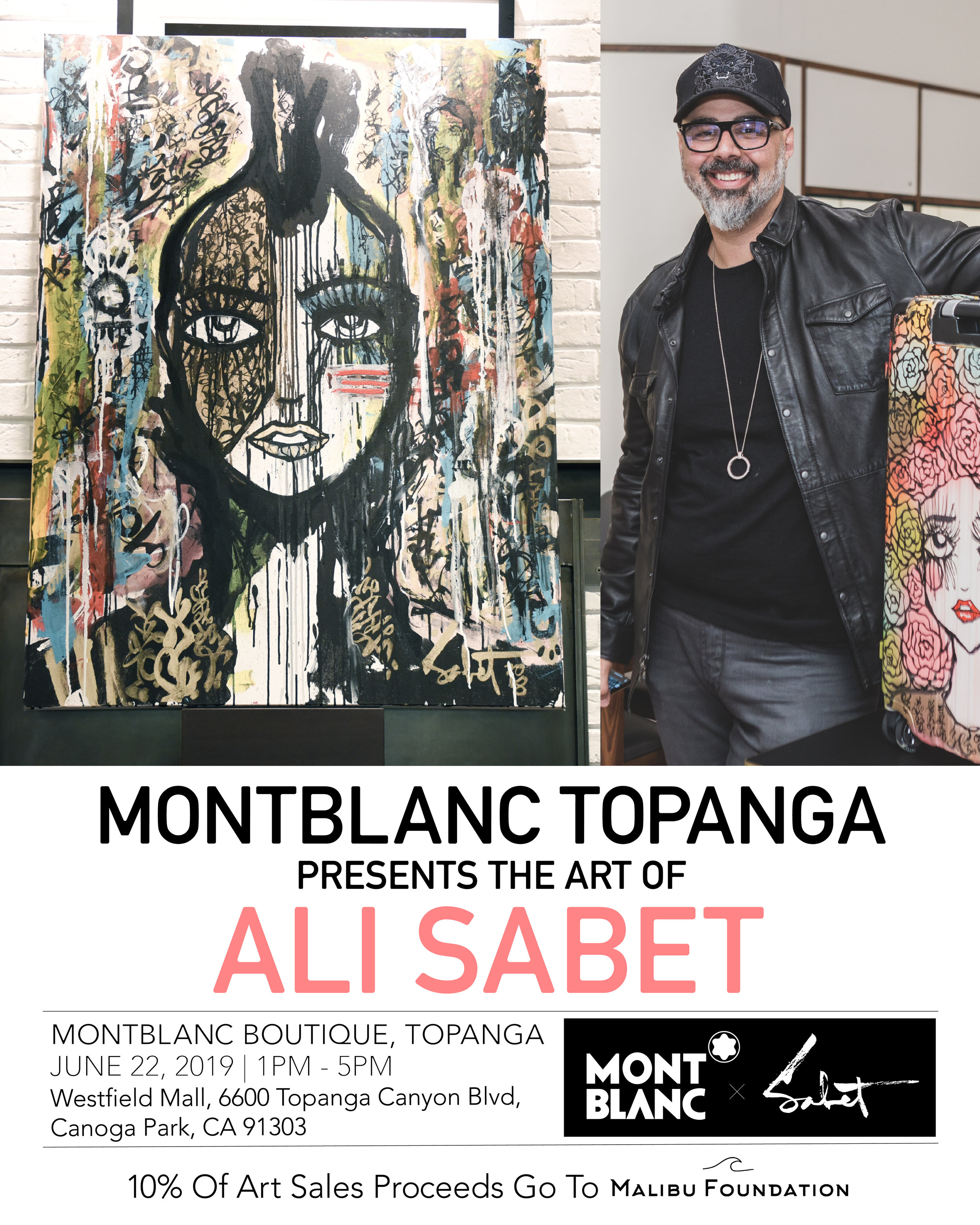 MONTBLANC TOPANGA SABET ARTSHOW AND SIGNING