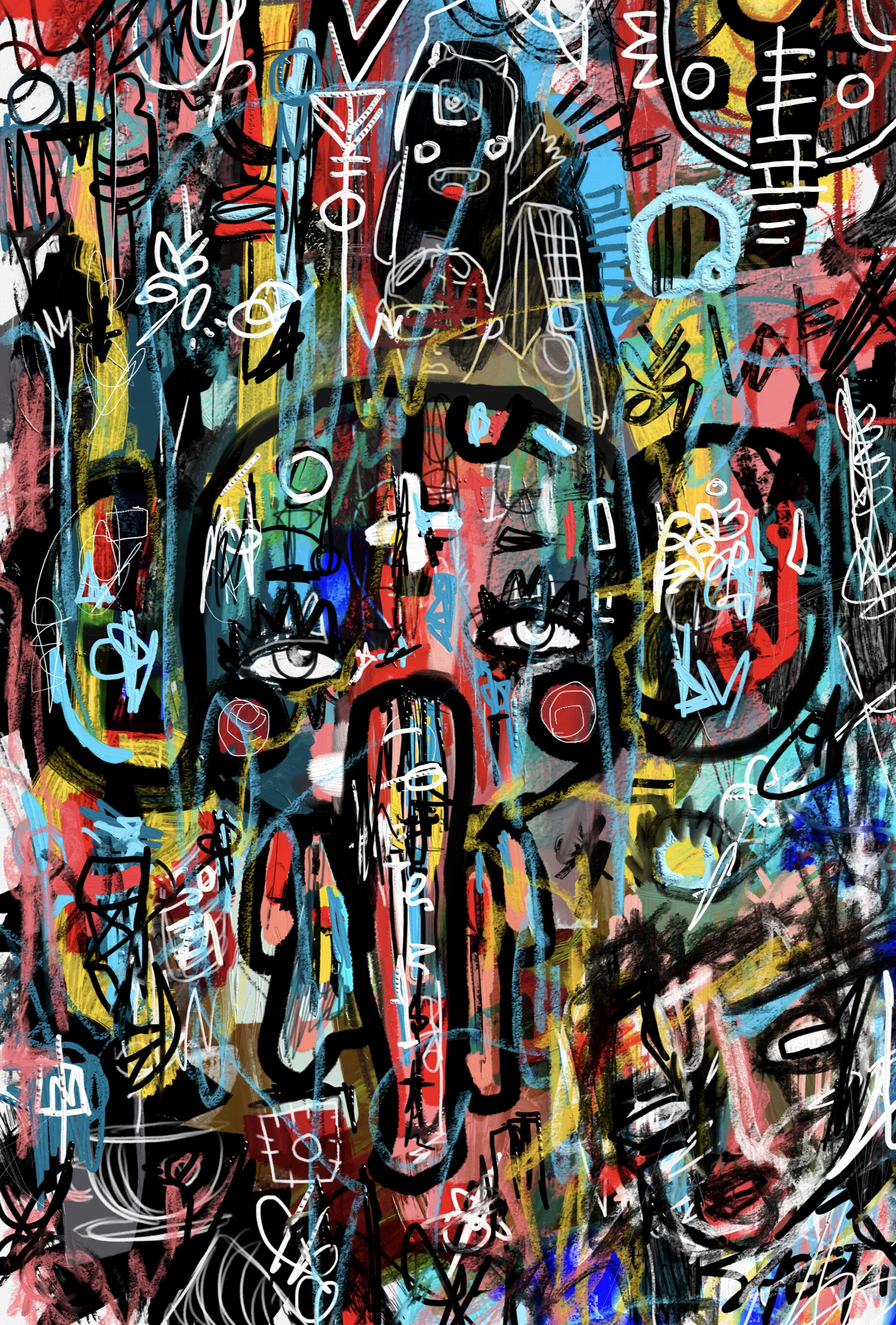 Fanta 2021 Sabet - 13" x 19" Limited Edition Hand Embelished Gicleè Signed by Sabet 2020