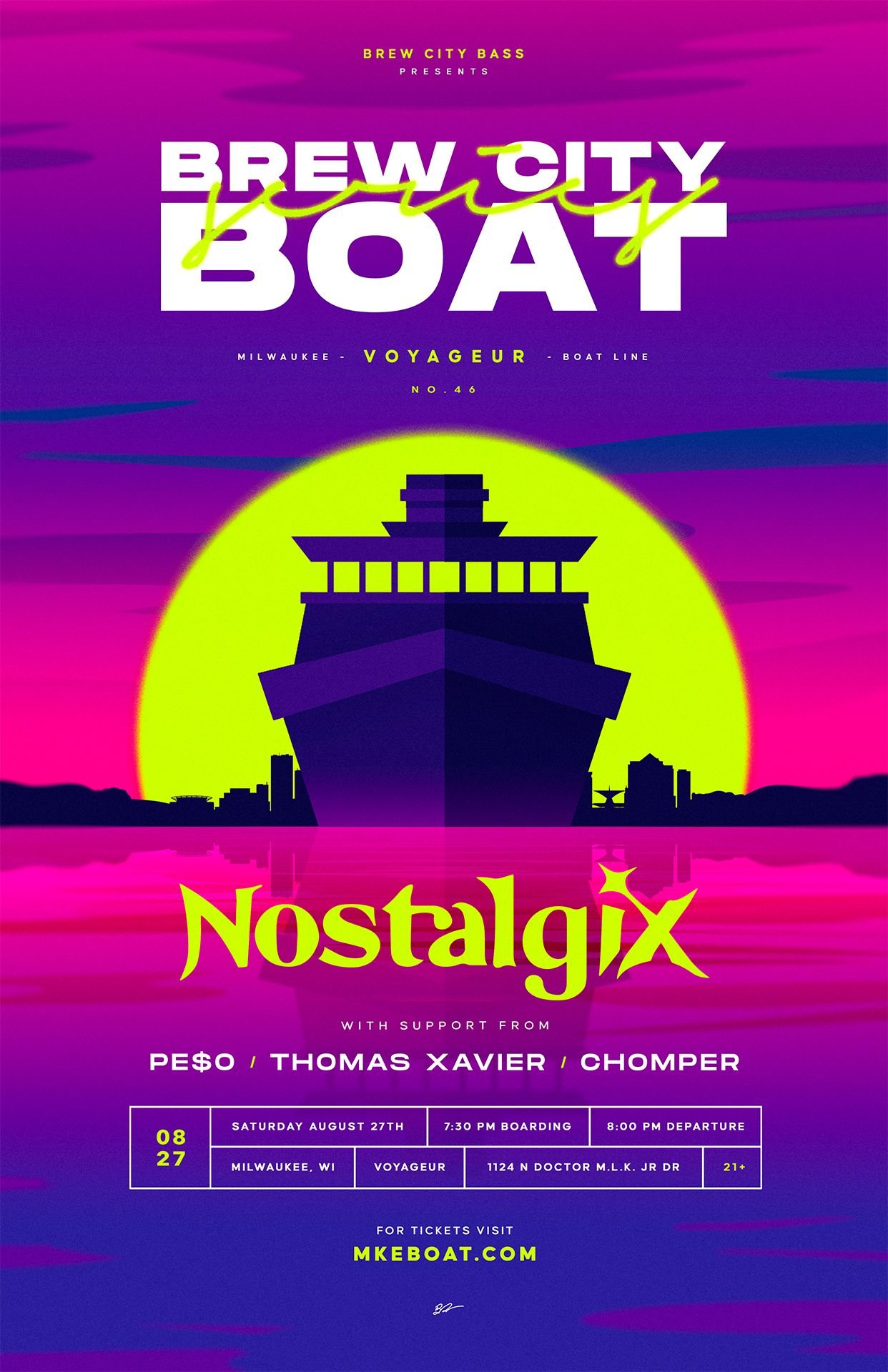 Brew City Boat Series: NOSTALGIX