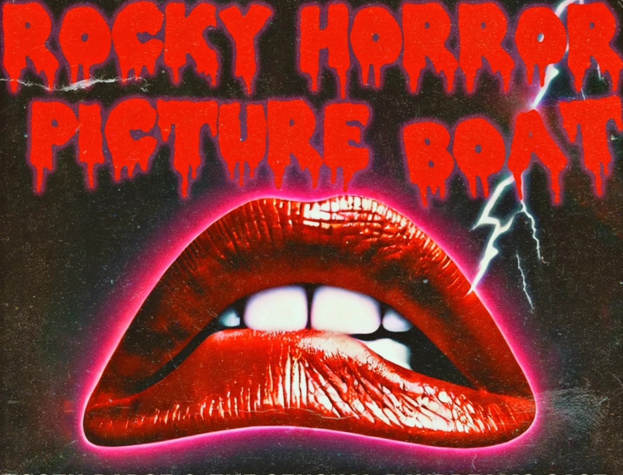 Goth Barge:Rocky Horror Picture Boat