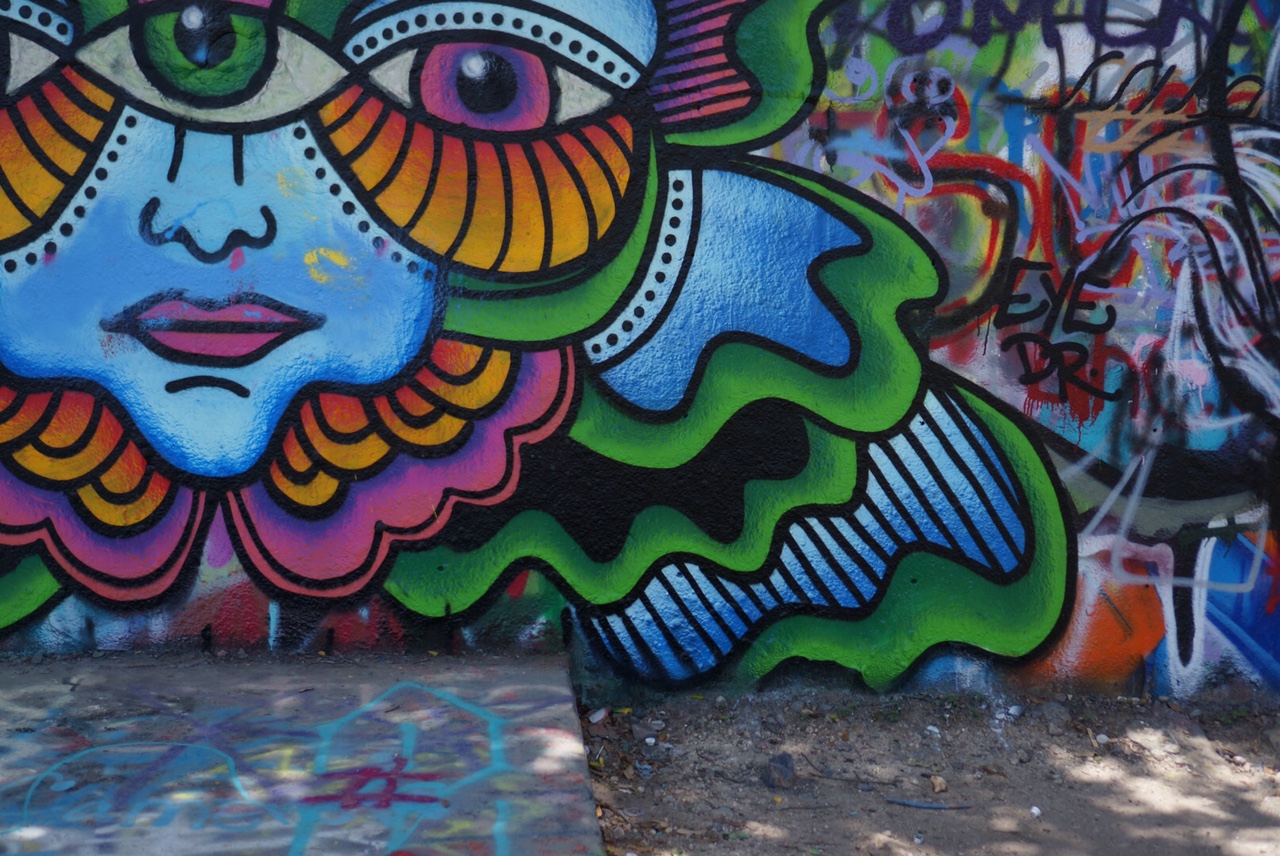 Baylor Street Art Wall