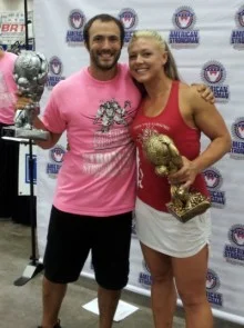 San Diego personal trainer, Brian Tabor, taking second place at Dallas strongman competition 2012.