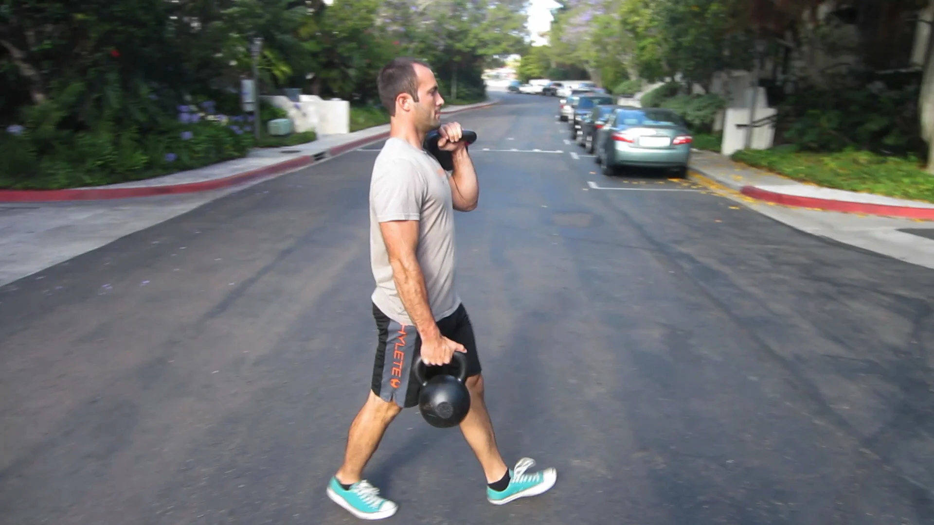 12 Loaded Carries With Kettlebells