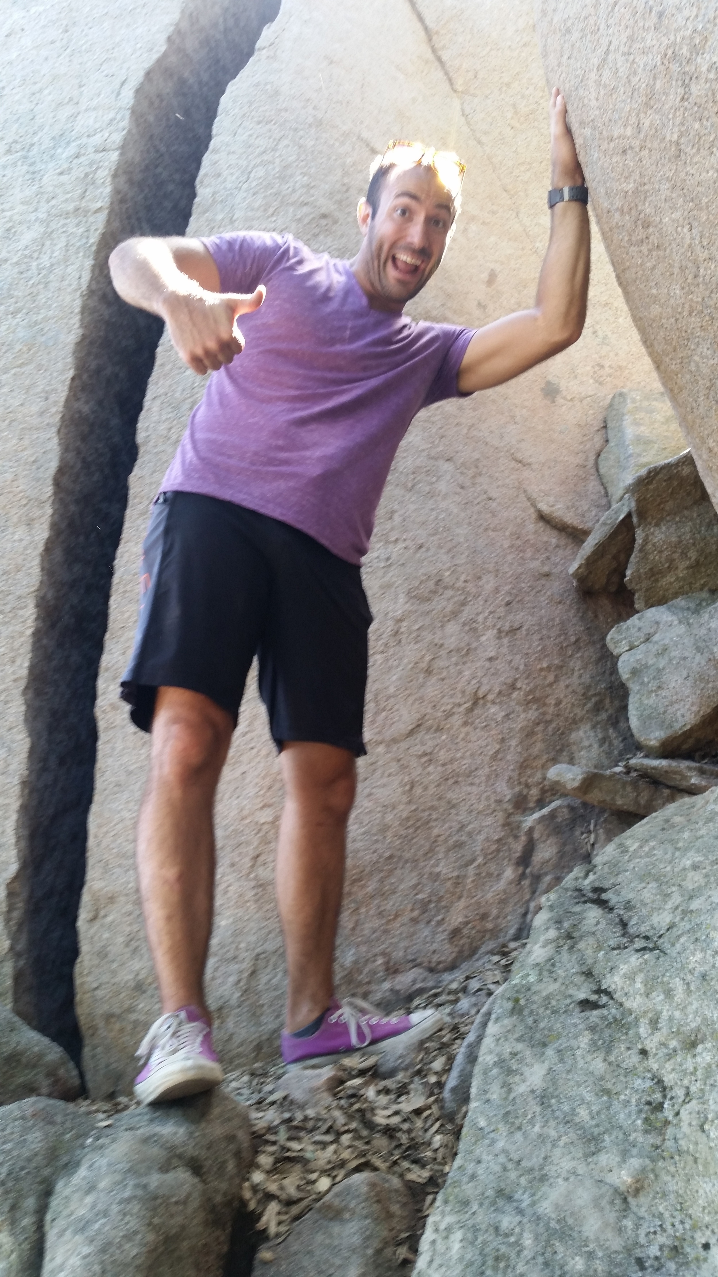 Personal Trainer Hiking Mount Woodson