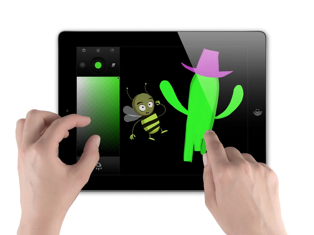 Tagtool painting mode. Image courtesy by omai.at