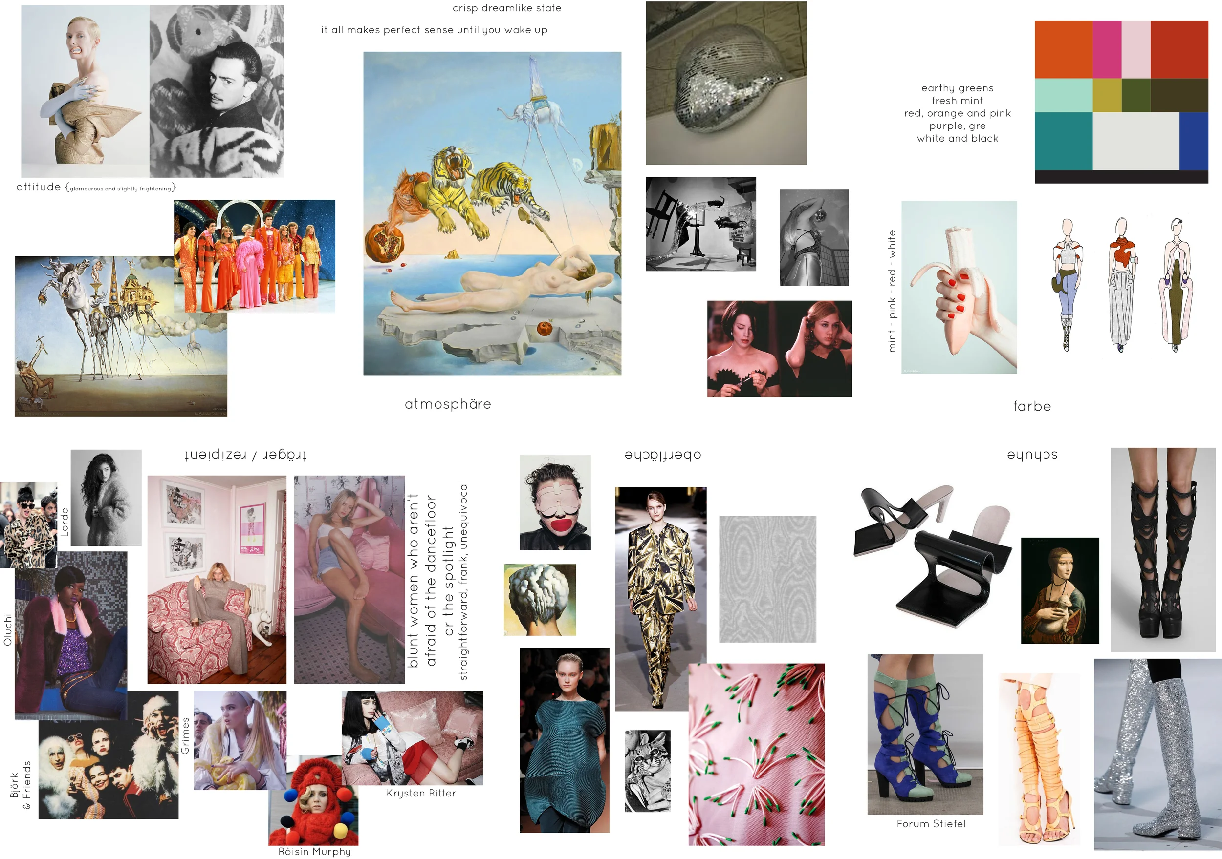 my mood- and concept-board