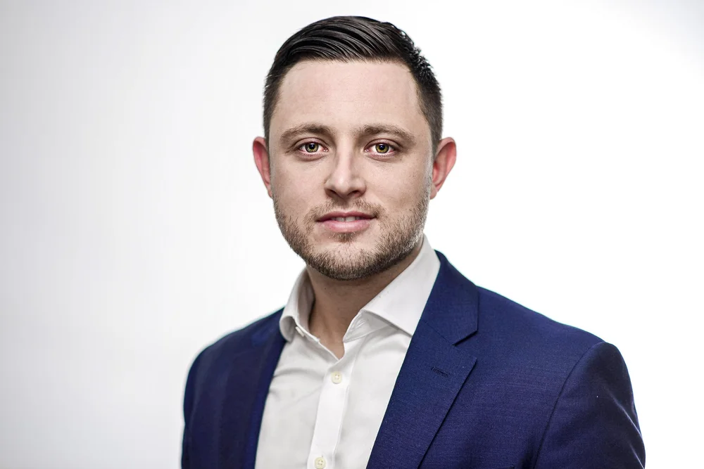 Portrait of Paul Shorey photographed by Luke Patrick Dixon