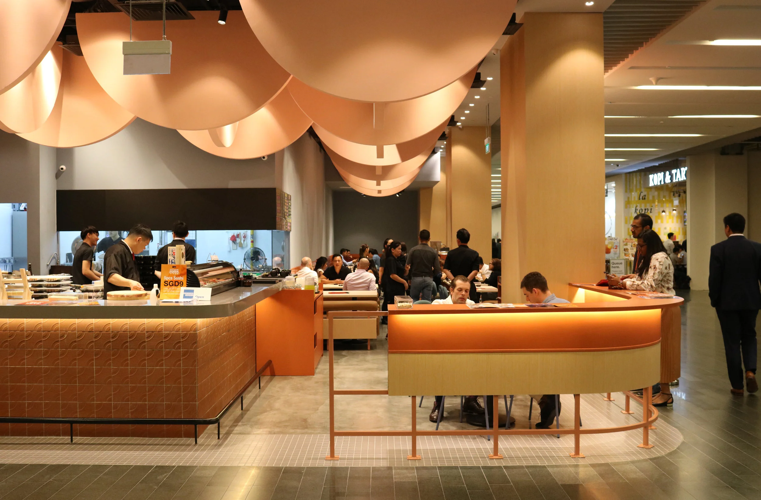 Great promotions on Japanese food and drink at Standing Sushi Bar