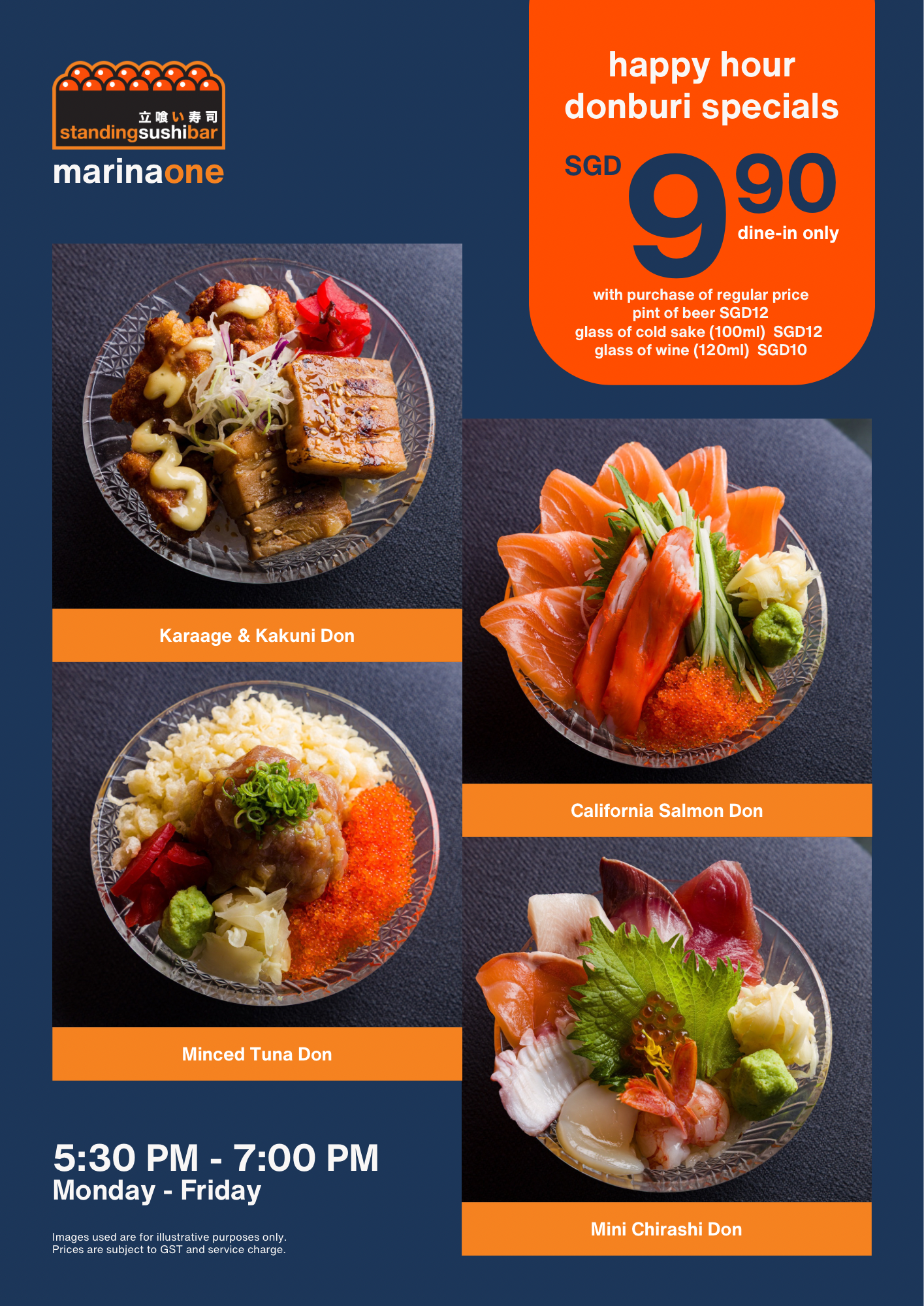 Sushi Side Notes — Standing Sushi Bar
