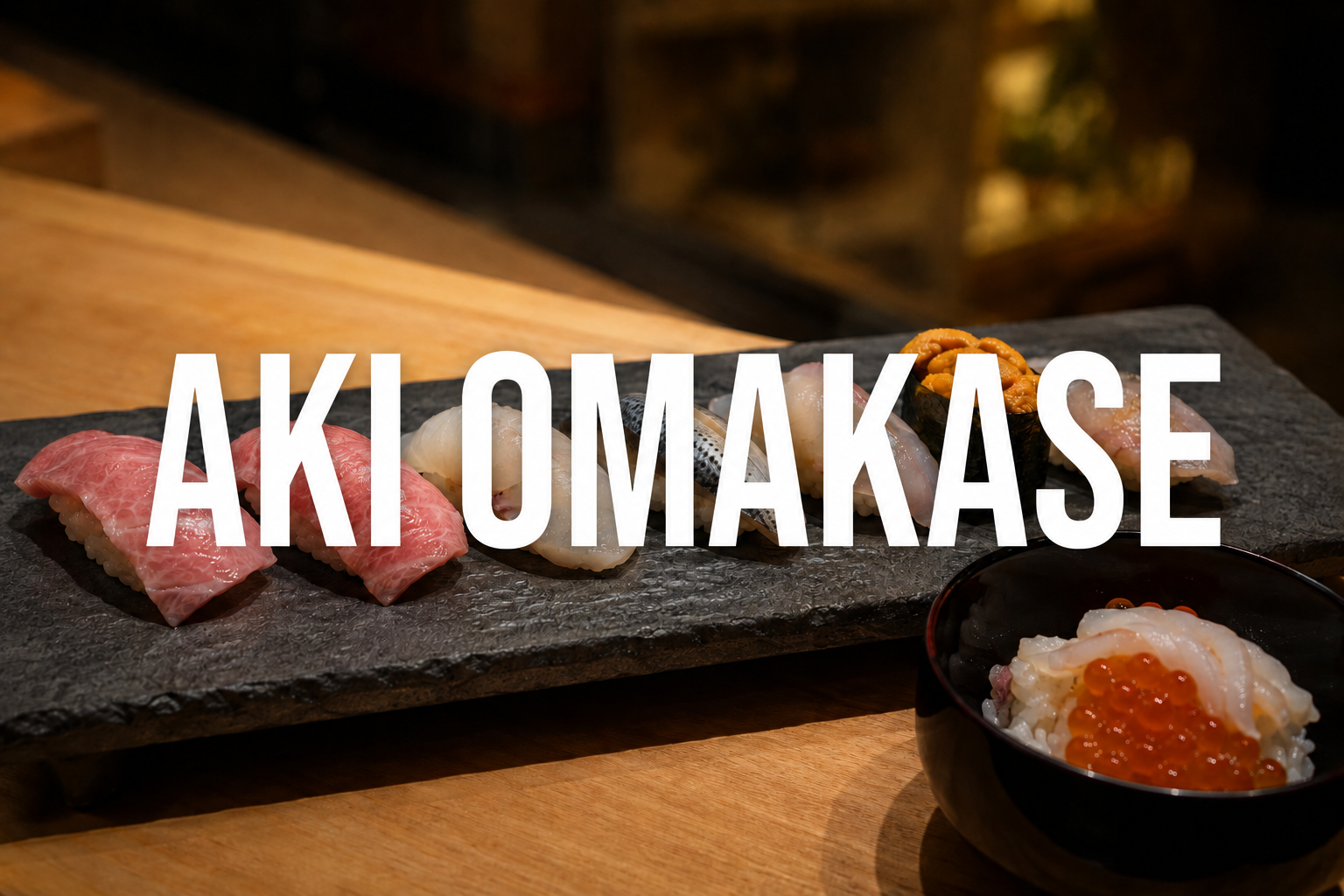 1-for-1 September Omakase promotion at Standing Sushi Bar. 108 SGD.