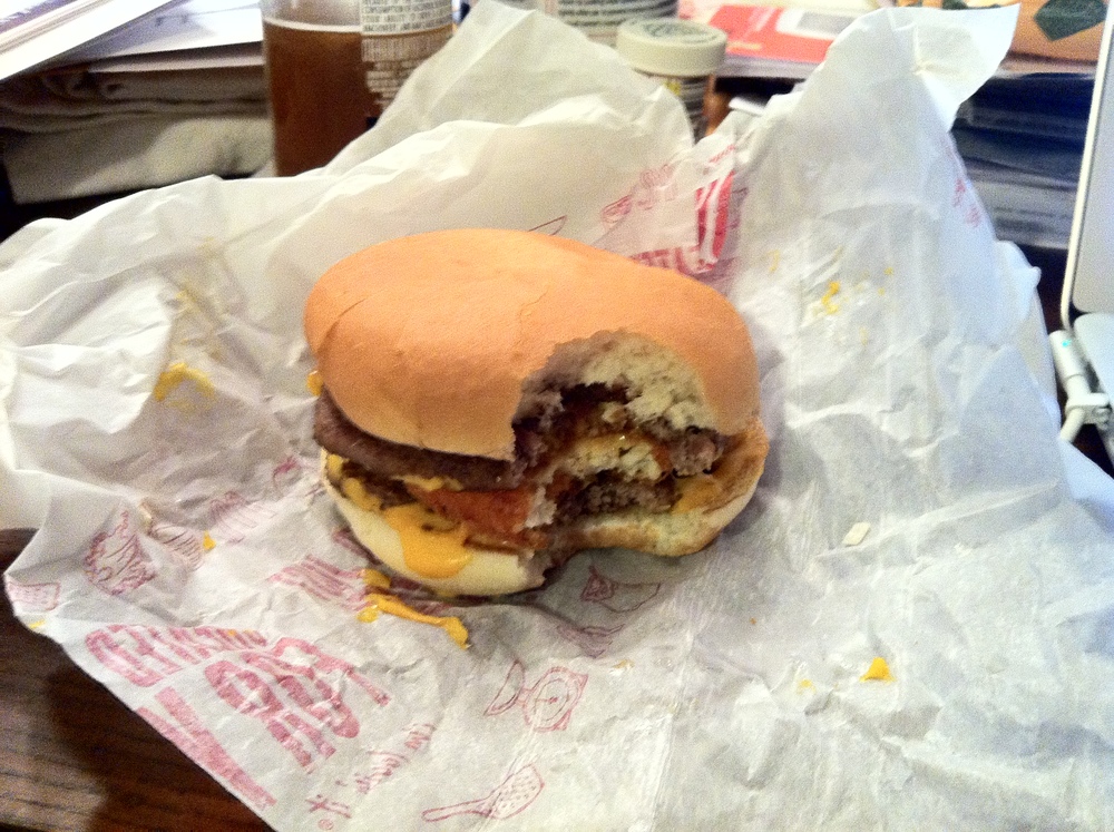 An actual McGangBang Sandwich!