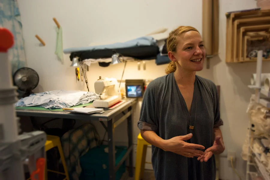 Miranda in her studio IMAGE MB-01