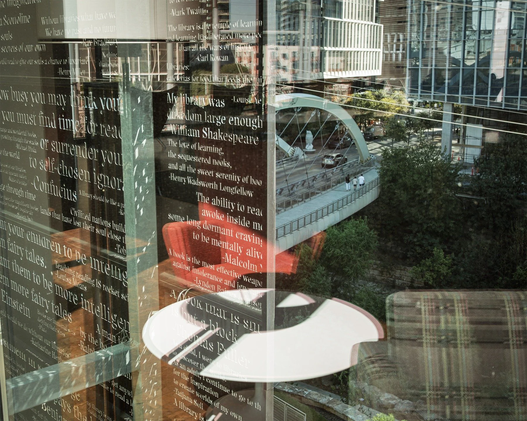 busy view - Austin Public Library

Desaturated color or bw? Hard to choose but I&rsquo;m putting color as the lead.

#urbanlandscape #austin #downtown #reflection #ATX #AustinTexas #street #streetphotography