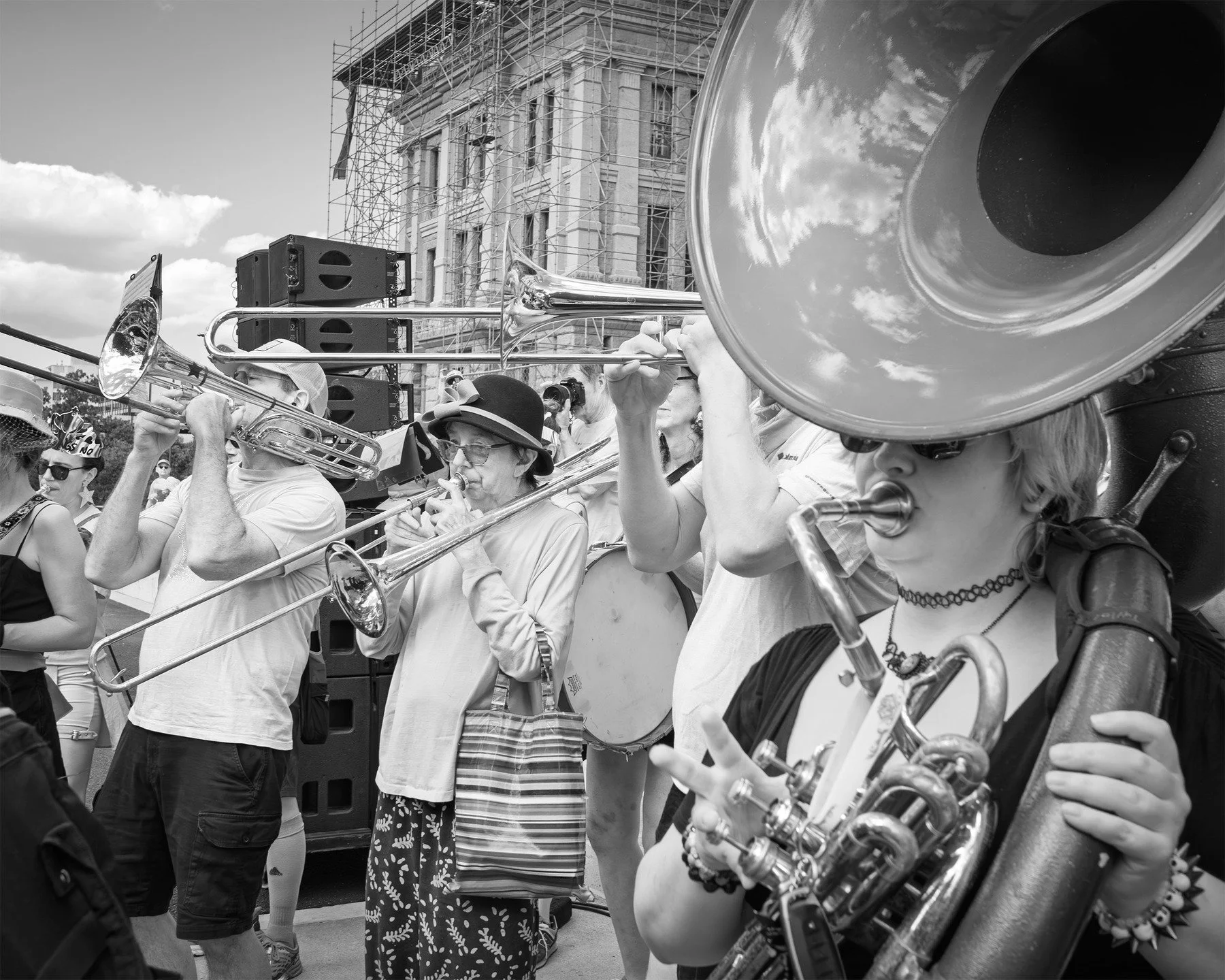 No Kings Austin - part 1

#nokings #protest #demonstration #urbanlandscape #austin #downtown #ATX #AustinTexas #street #streetphotography