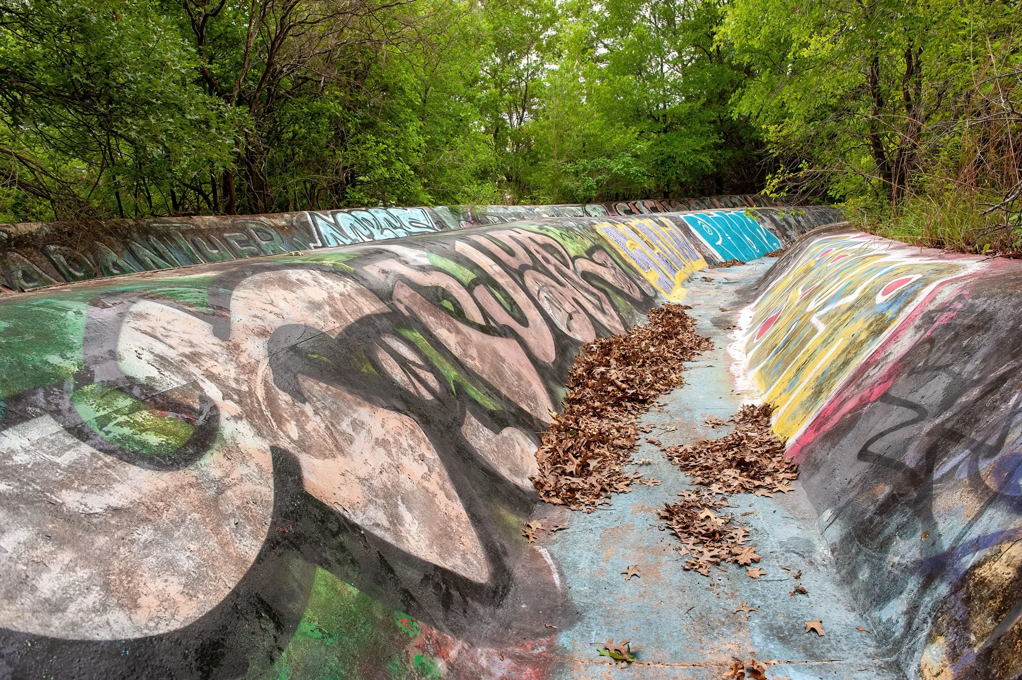 I haven't posted in awhile. Here's a thing... #abandoned #waterslide #concrete #austin #texas #atx #urbanlandscape #AustinTexasPhotography