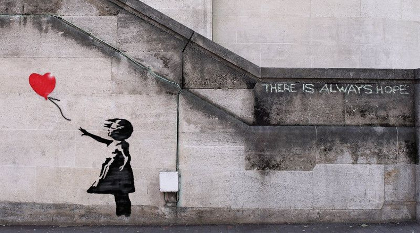 "There is Always Hope" by Banksy
