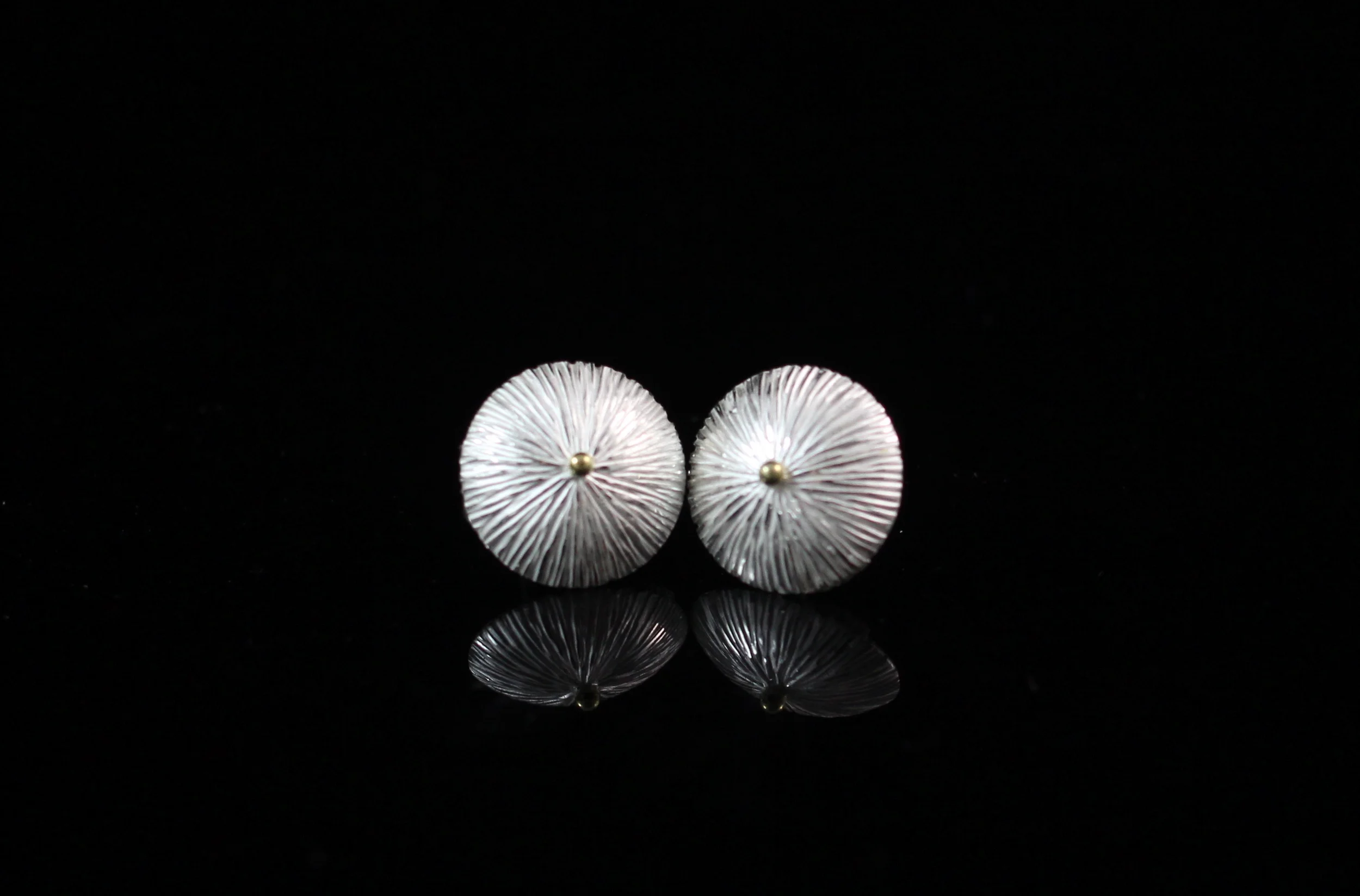  Sterling Silver, 18k Gold 