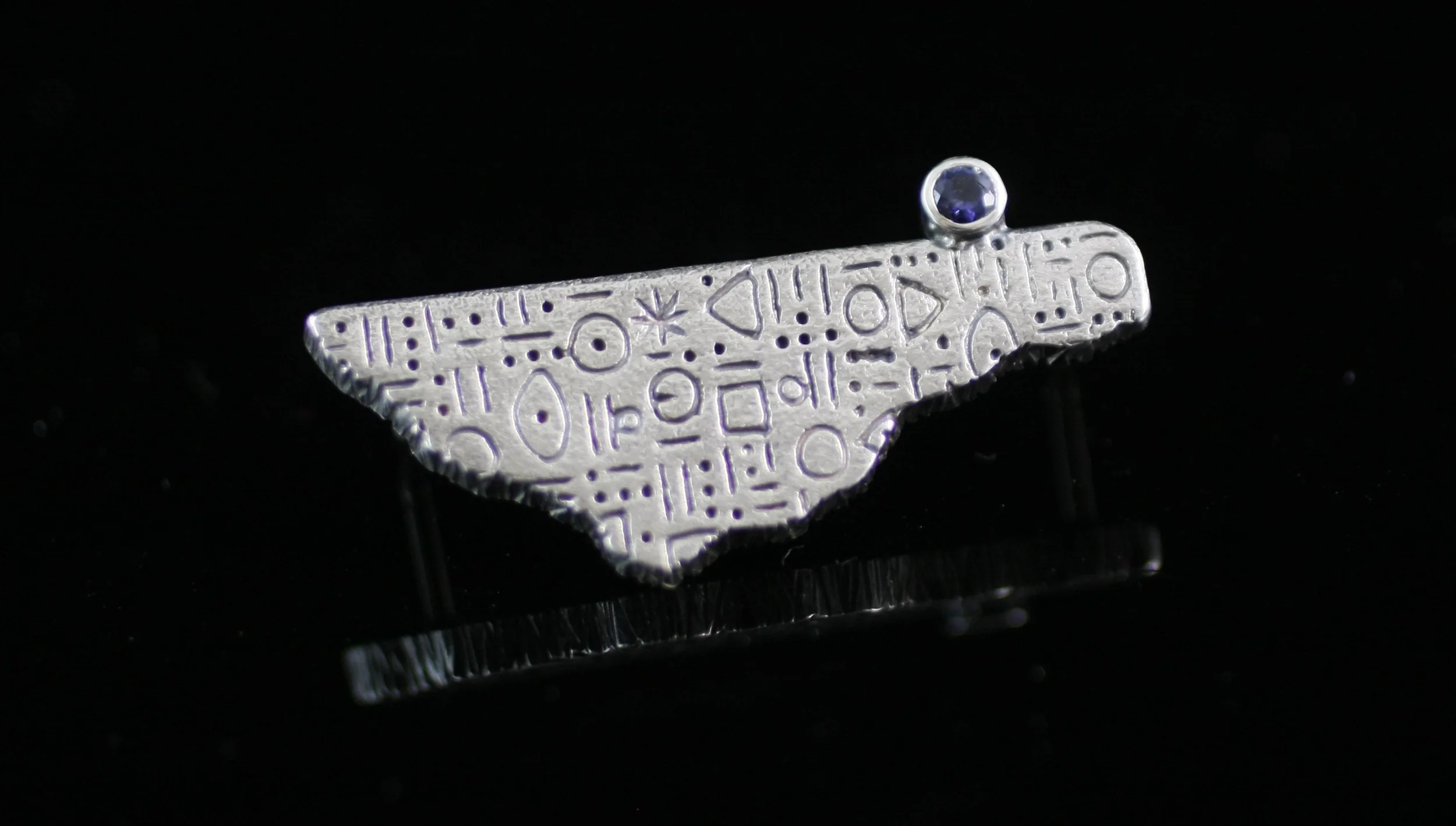 Cryptic Codex Brooch