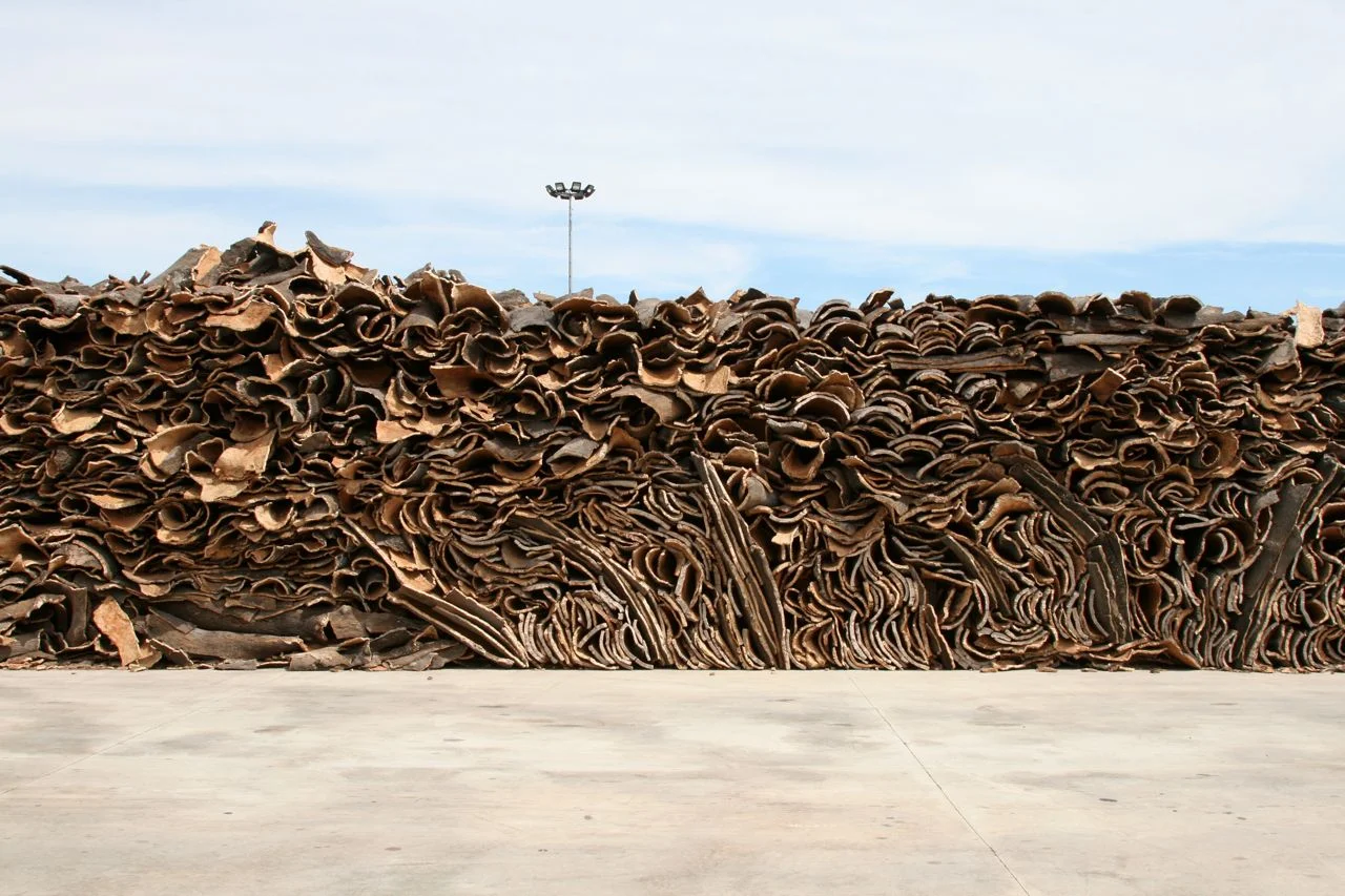  Stack of Cork Bark, Coruche, Portugal, 2011. 