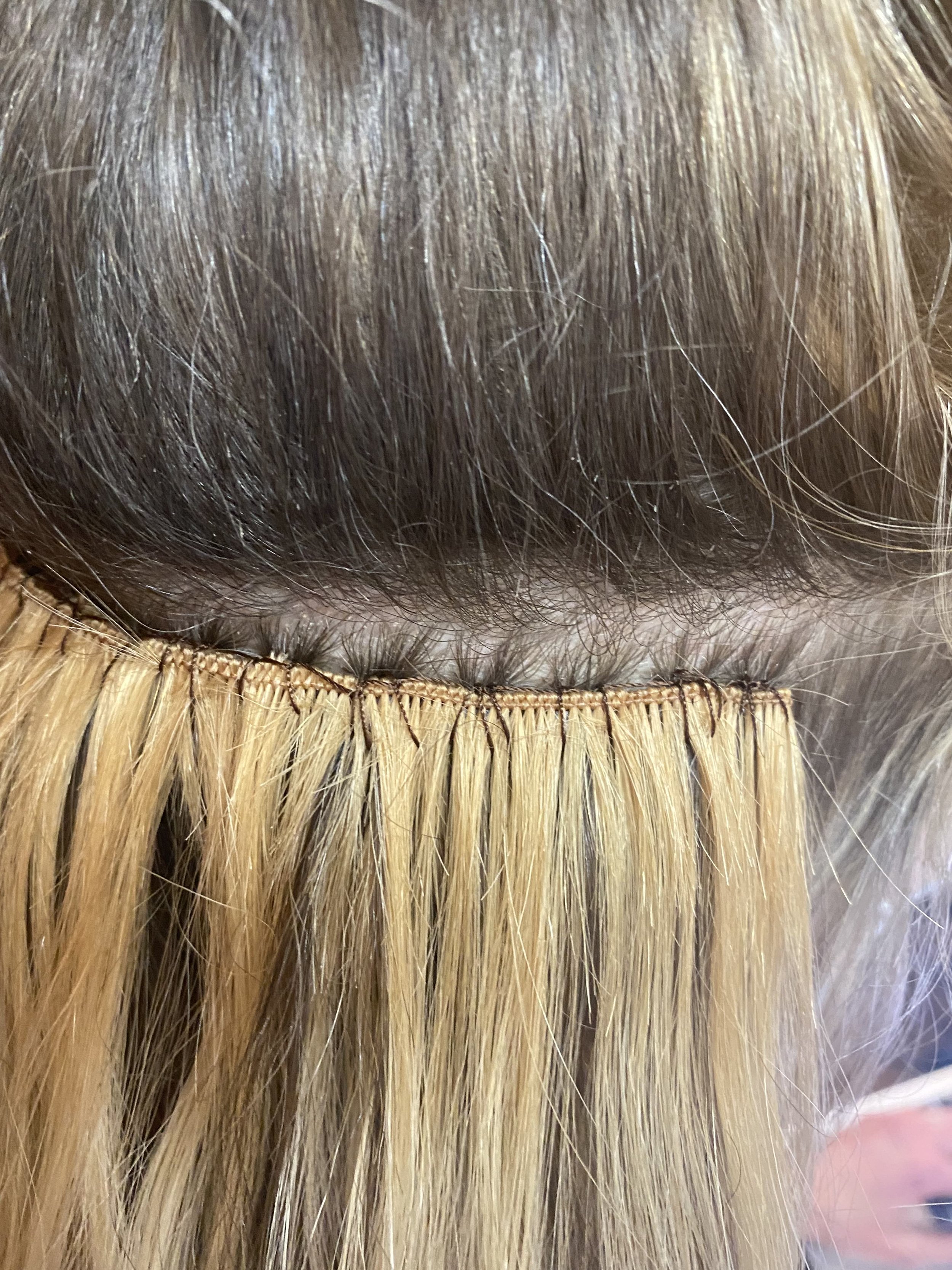 Invisible Seamless Weft installation — A Little Hair Help
