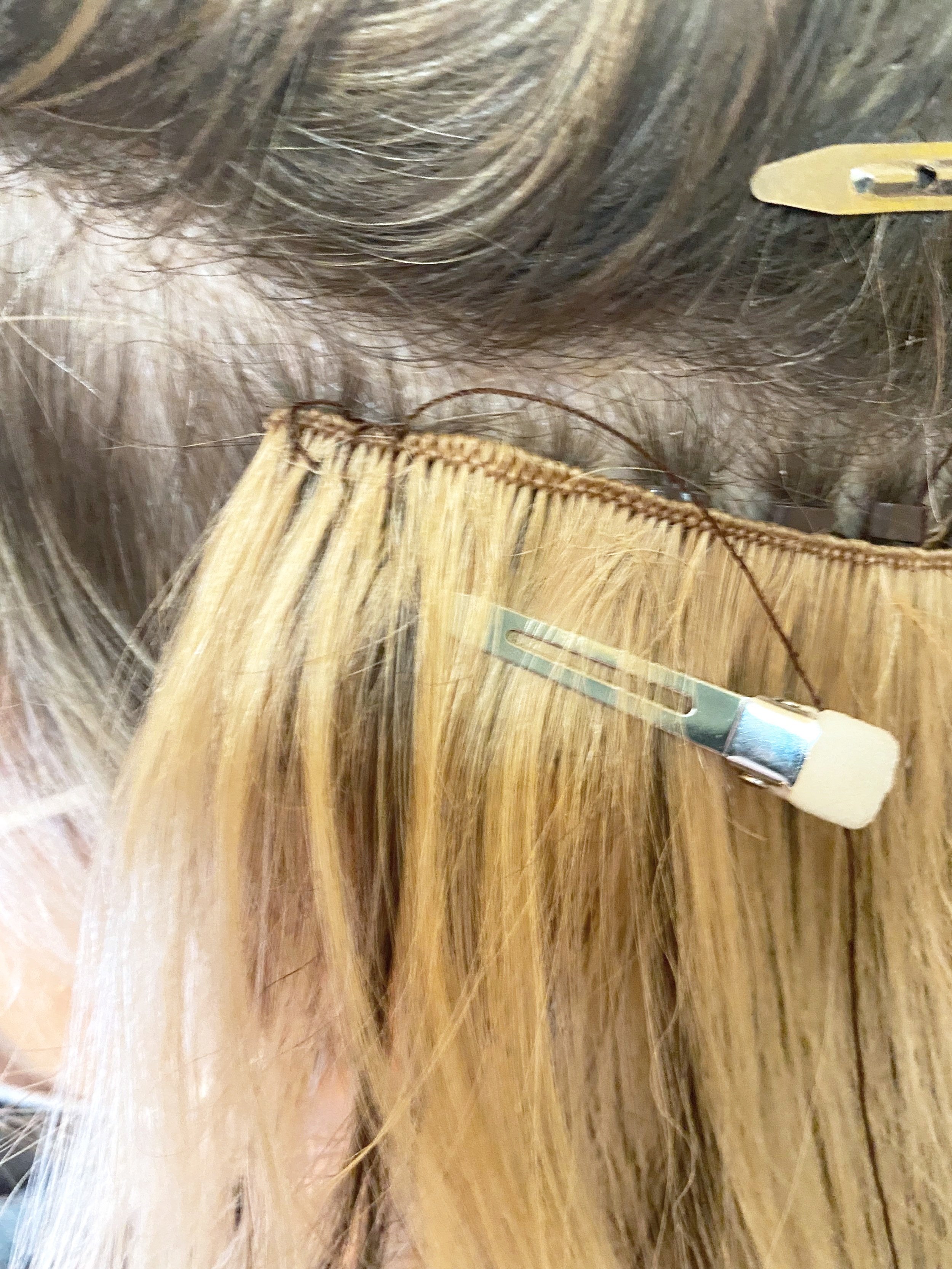 Invisible Seamless Weft installation — A Little Hair Help
