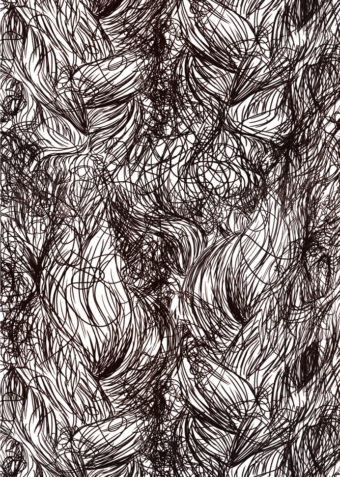 Hairtease &nbsp; | &nbsp;&nbsp;Digital Pattern &nbsp; | &nbsp;&nbsp;2013