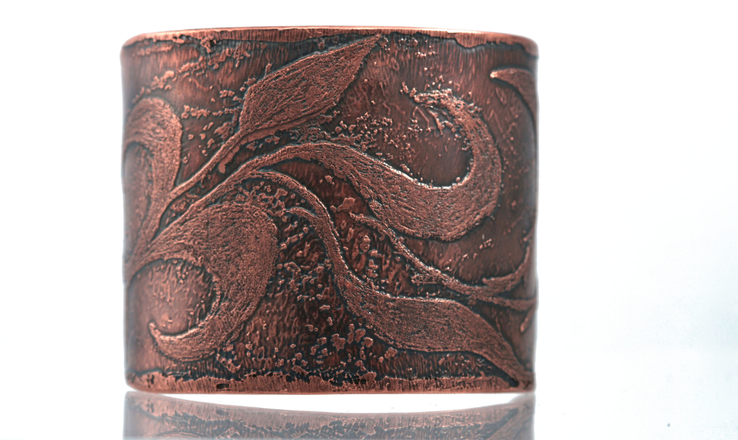 Copper Cuff Bracelet.