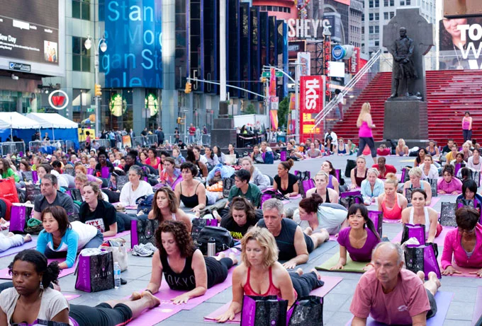 Summer Solstice at Times Square