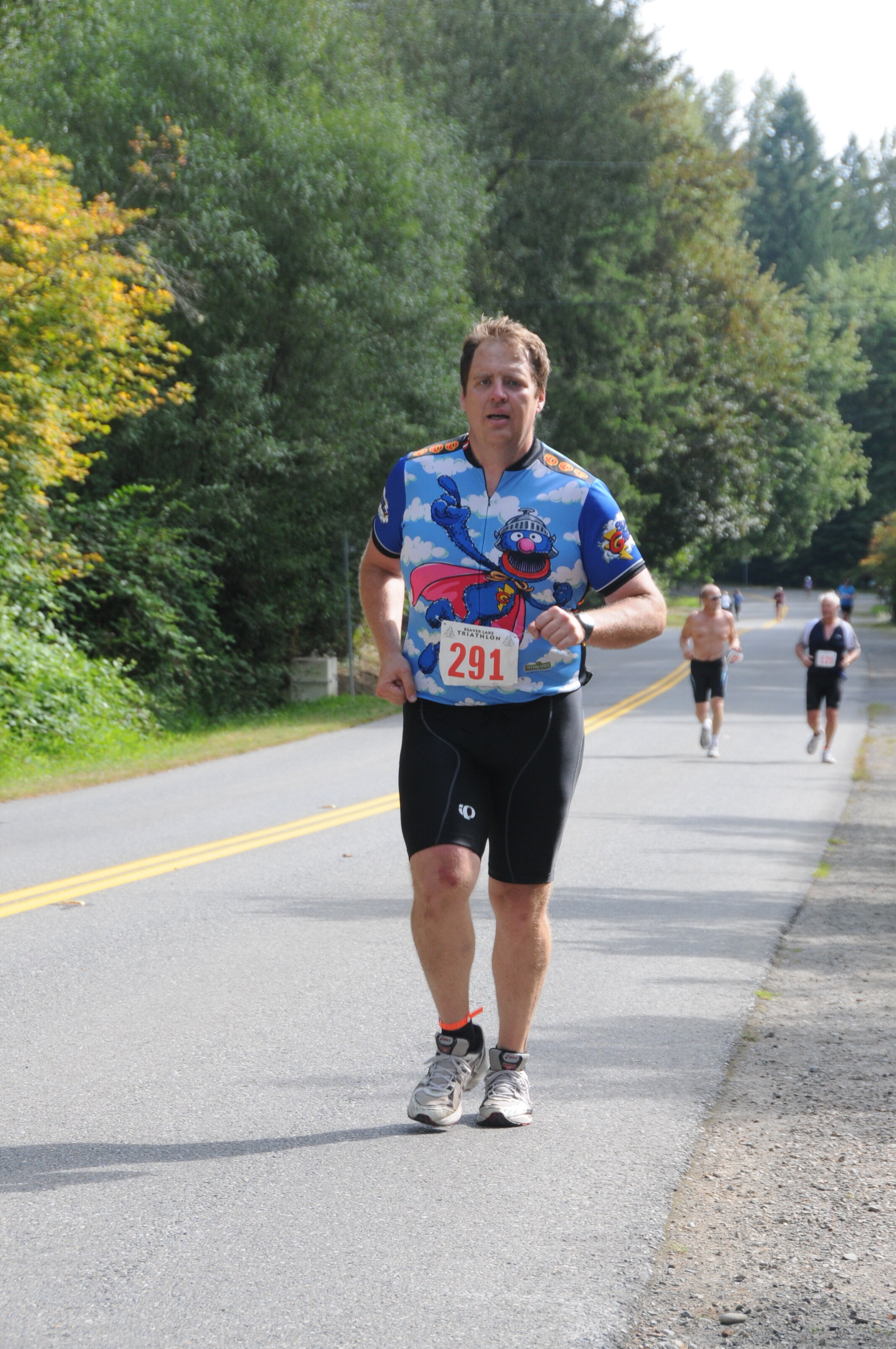  Beaver Lake Tri 2010, Run segment 