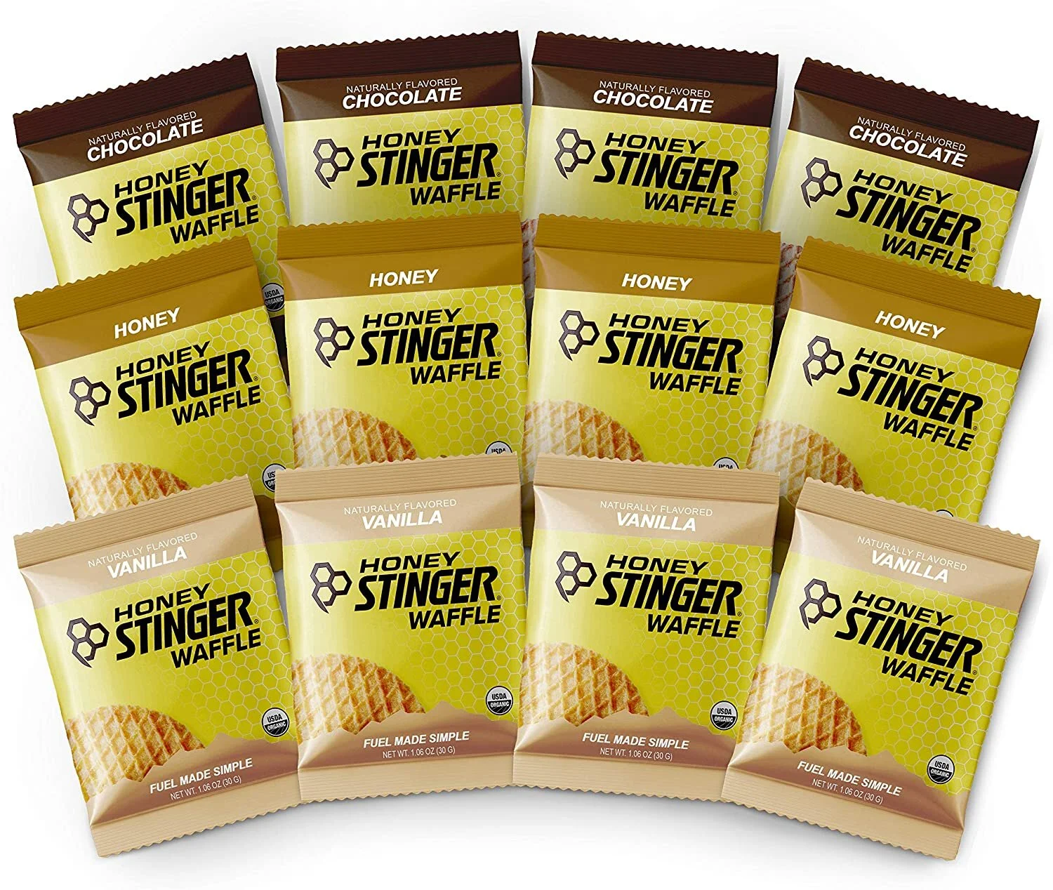 Honey Stinger Waffles! A favorite of mine.