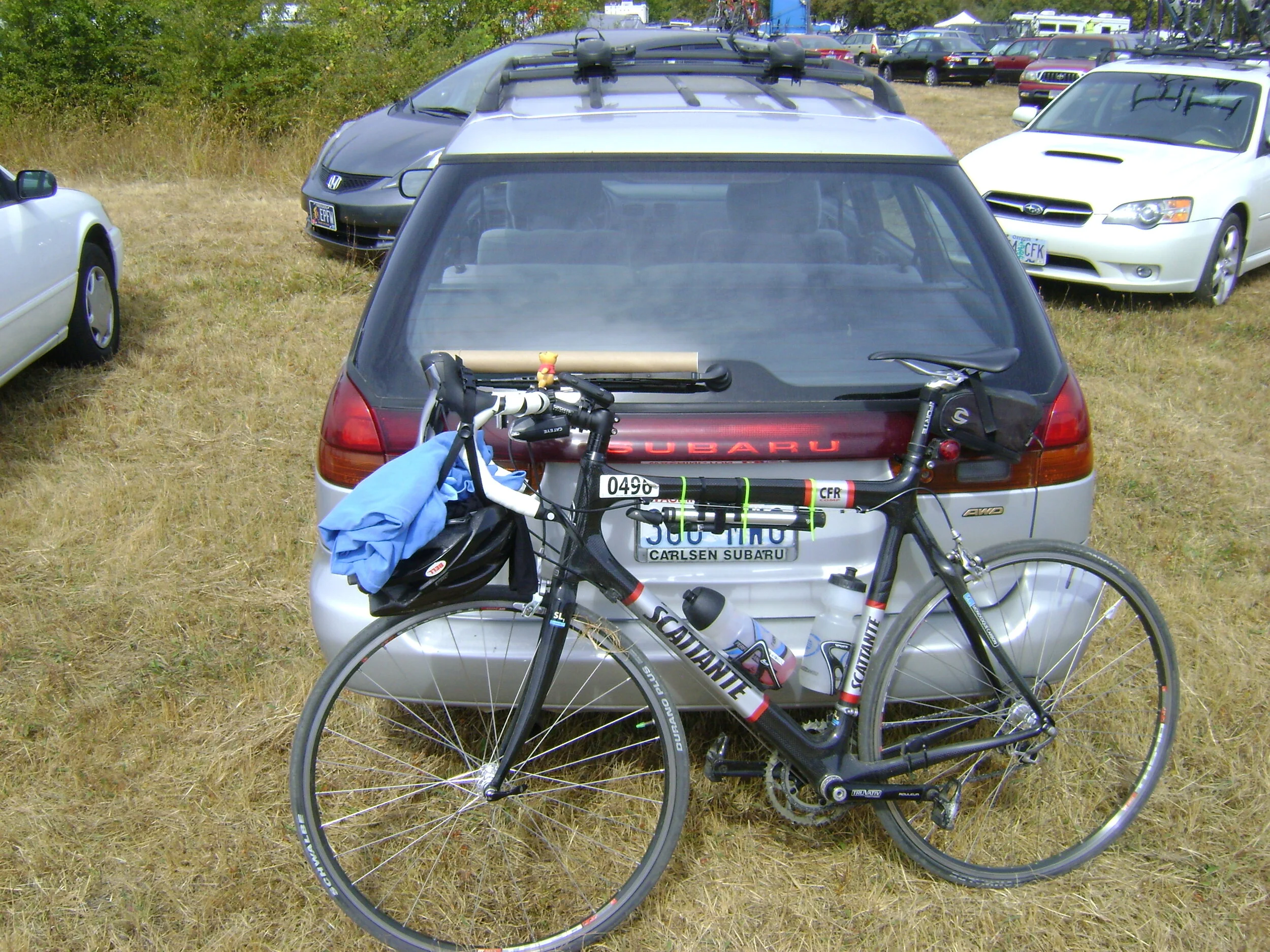  Finally back at my car in the long term parking in Sutherlin. Now to find my bag and take a shower. 